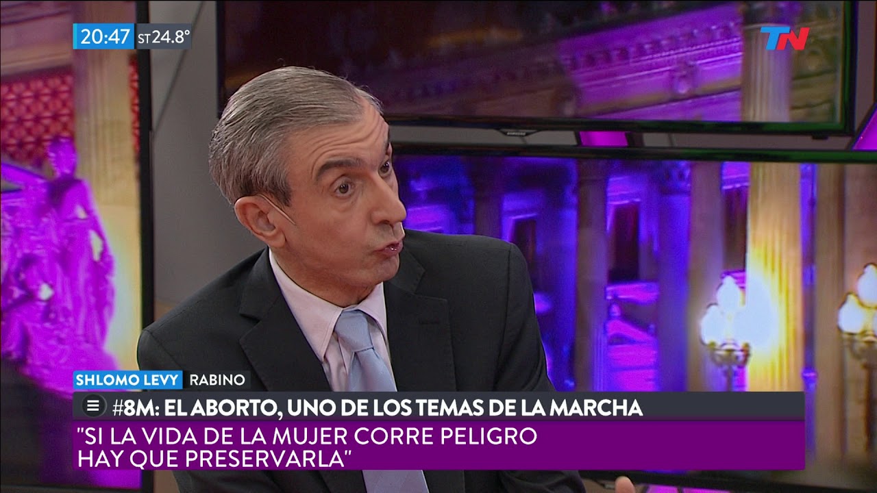 #8M: El aborto. La opinión de Shlomo Levy.