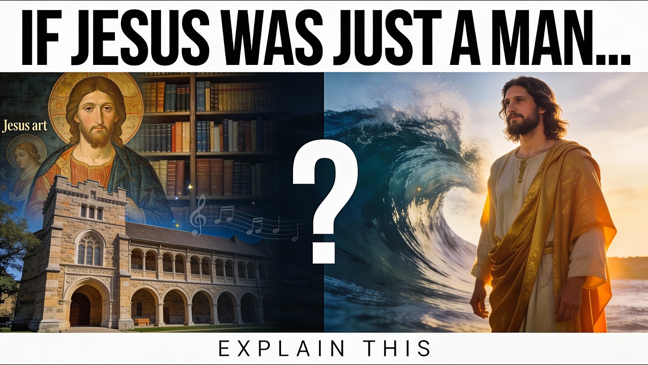 Если бы Иисус был всего лишь человеком… Объясните это.
