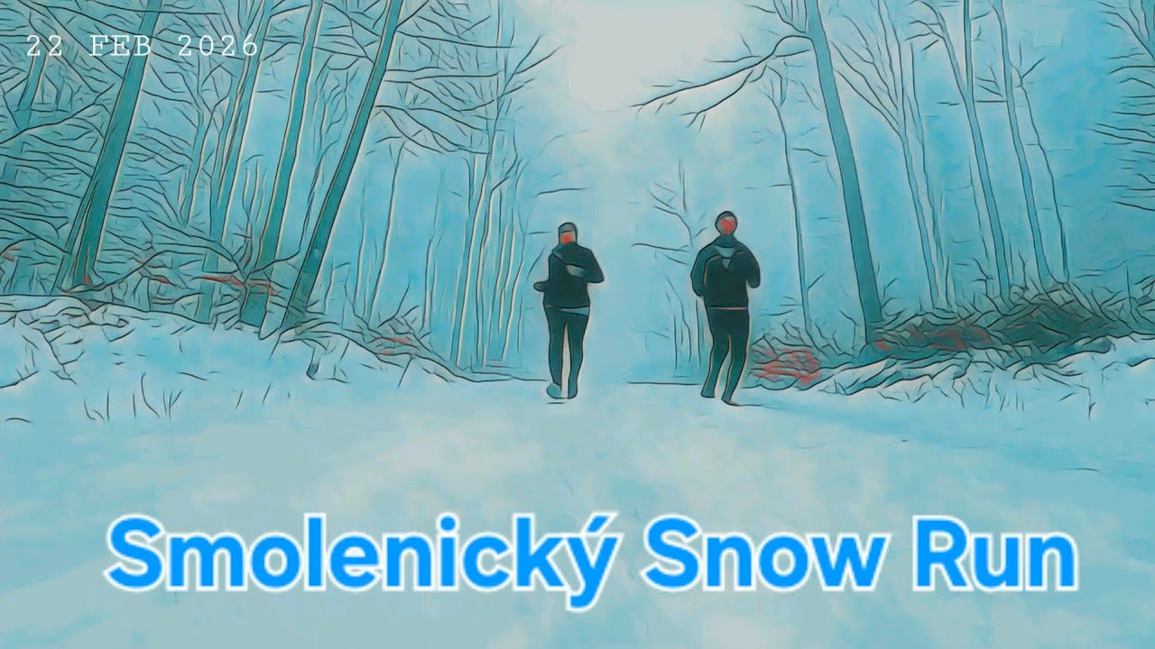 Smolenický Snow Run 🏃‍♀️ 🏃 
