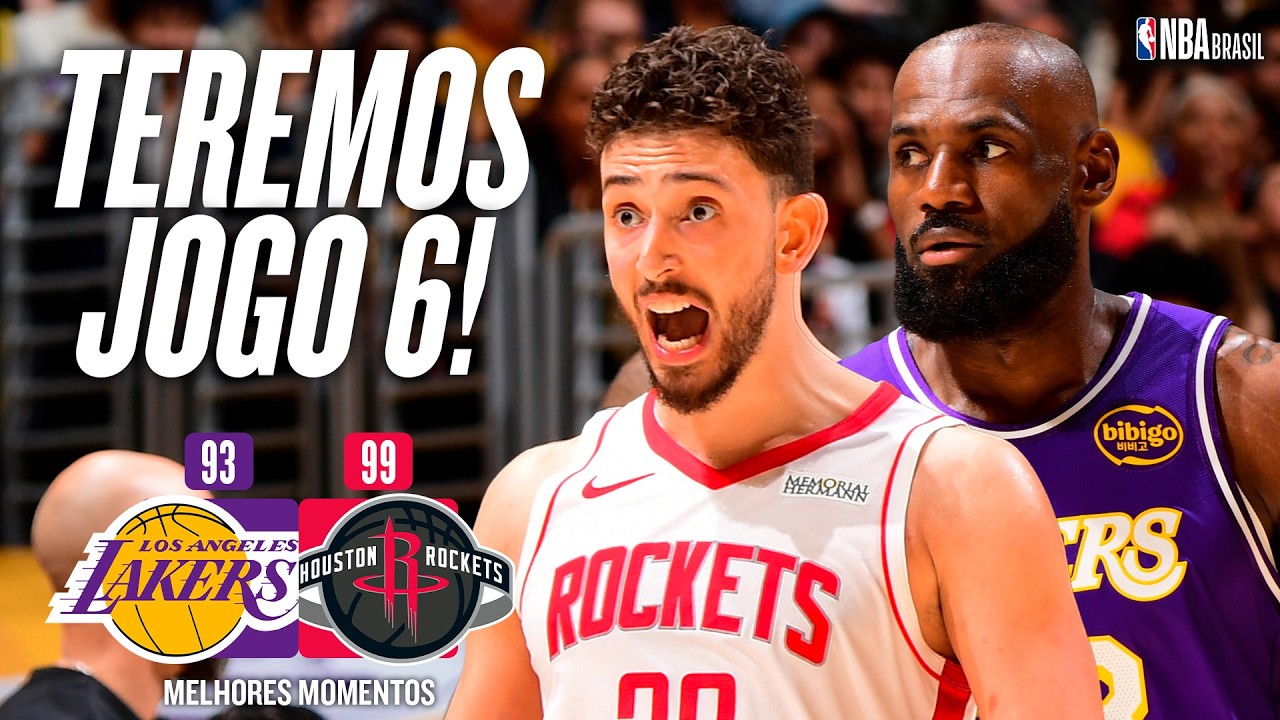 ROCKETS frustram retorno de REAVES e for&ccedil;am JOGO 6 - Melhores Momentos