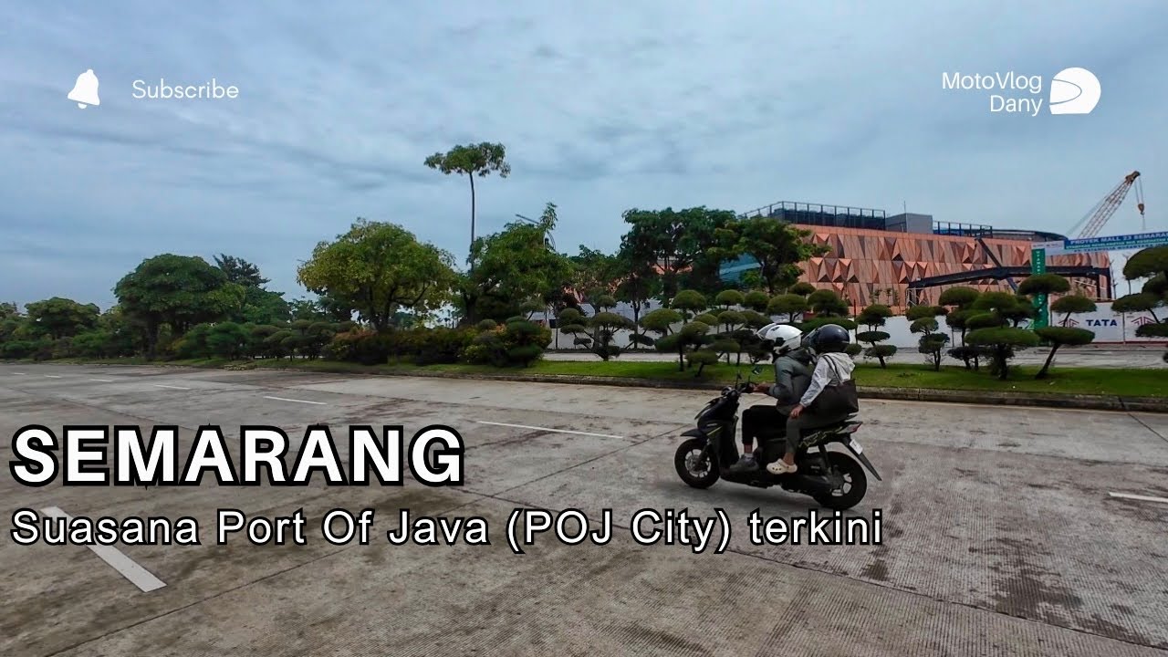 KOTA BARU SEMARANG! Motor Vlog POJ City 🏍️ | Jalan Lebar & Nyaman