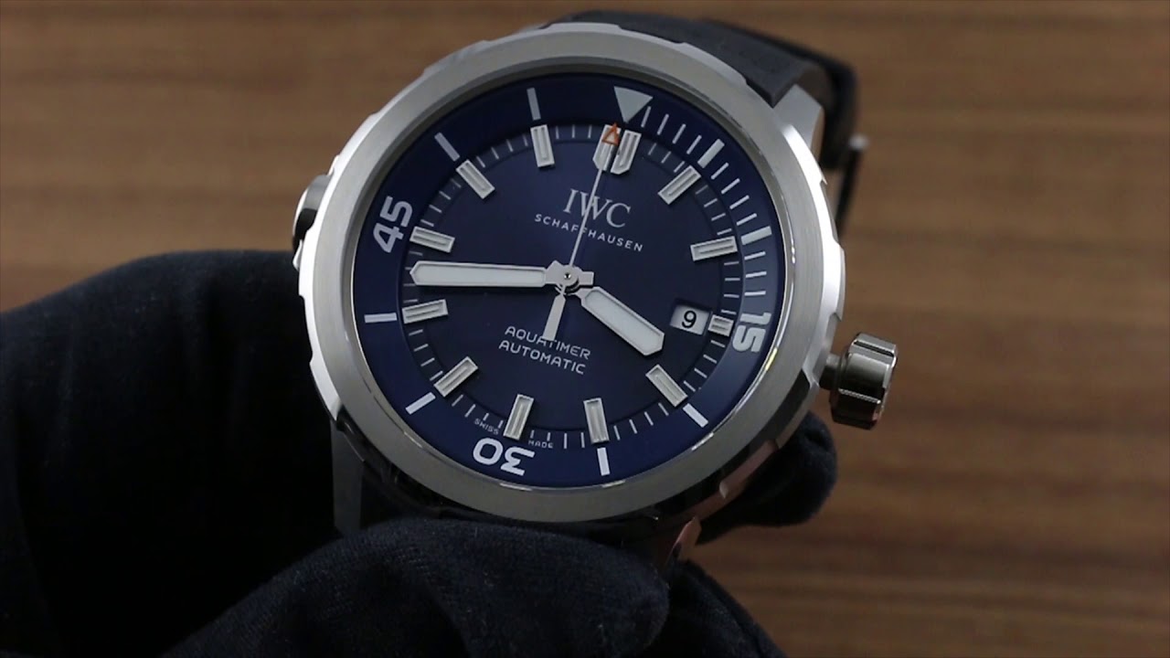 IWC Aquatimer Automatic Edition Expedition Jacques Yves Cousteau Functions and Care
