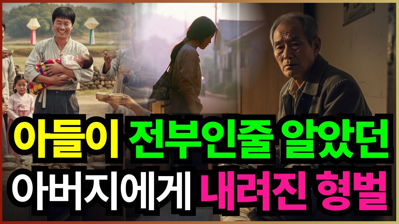 아들만 믿었던 아버지의 마지막 깨달음 5070 인생극장 | 인생·유머·가족 쇼츠