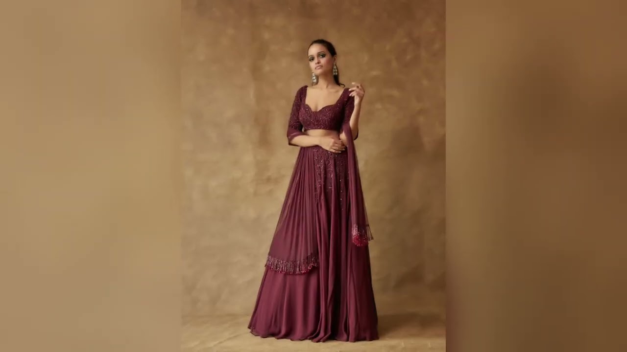 New unique party wear lehenga collection 💐💐💐 #sr creation #youtube...
