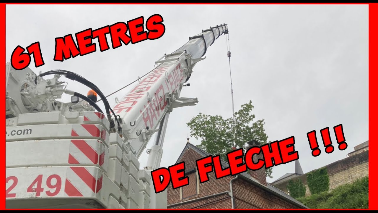Grutier Mobile : On Coupe Des Arbres Avec Une Grue Liebherr De 150 Tonnes ! 🏗 #17