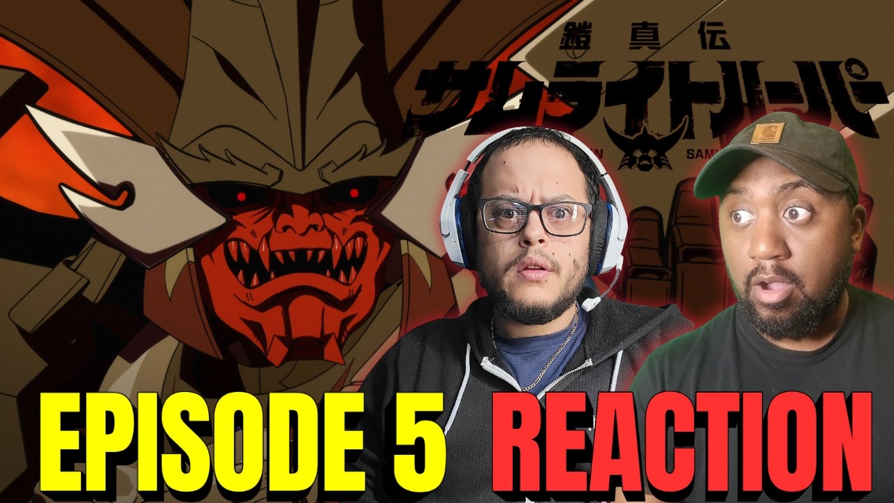 Это откровение просто невероятно! ⚔️Реакция на 5 серию аниме Yoroi Shin Den Samurai Troopers!