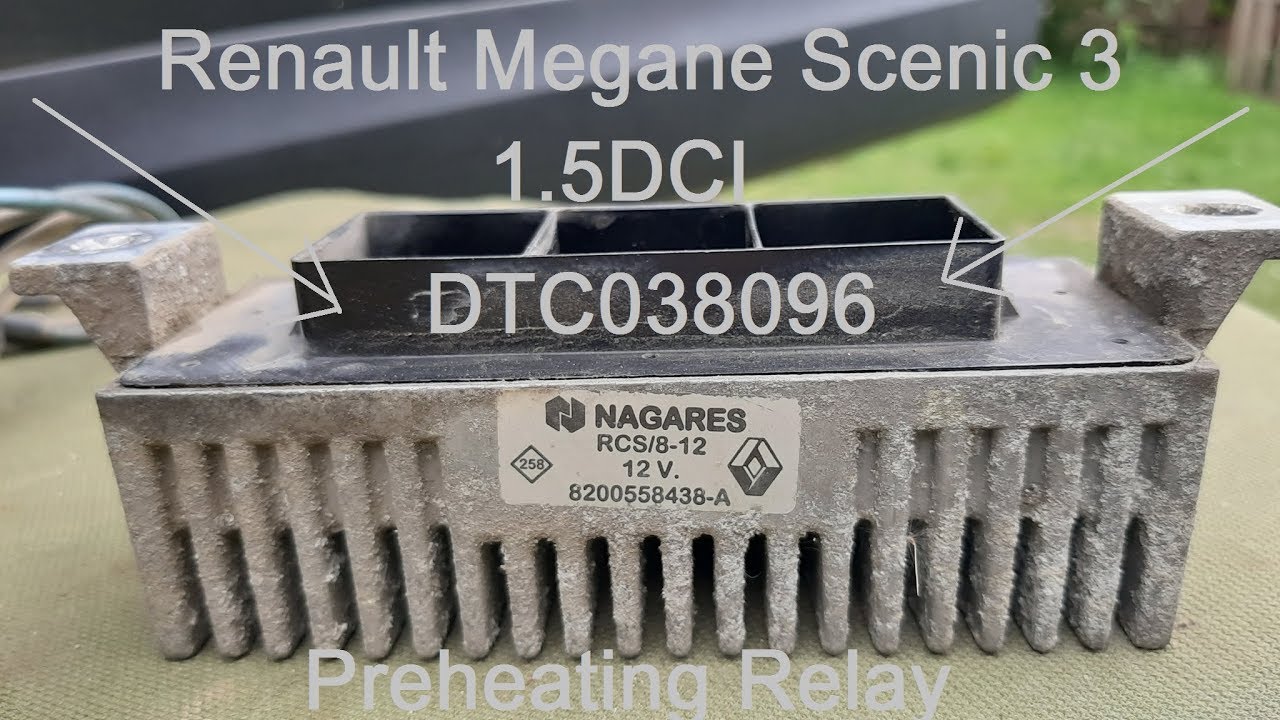 Renault Scenic 3 - 1.5 DCI - Preheating Relay - Remove / Replace