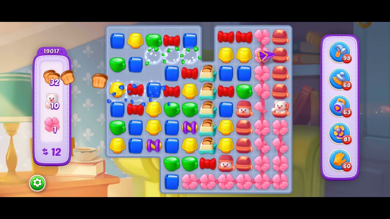 Homescapes Level 19017 Hard