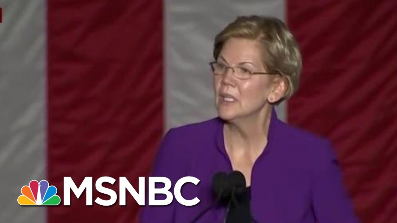 'Enormous Crowd' Gathers At Elizabeth Warren NYC Rally | Morning Joe | MSNBC
