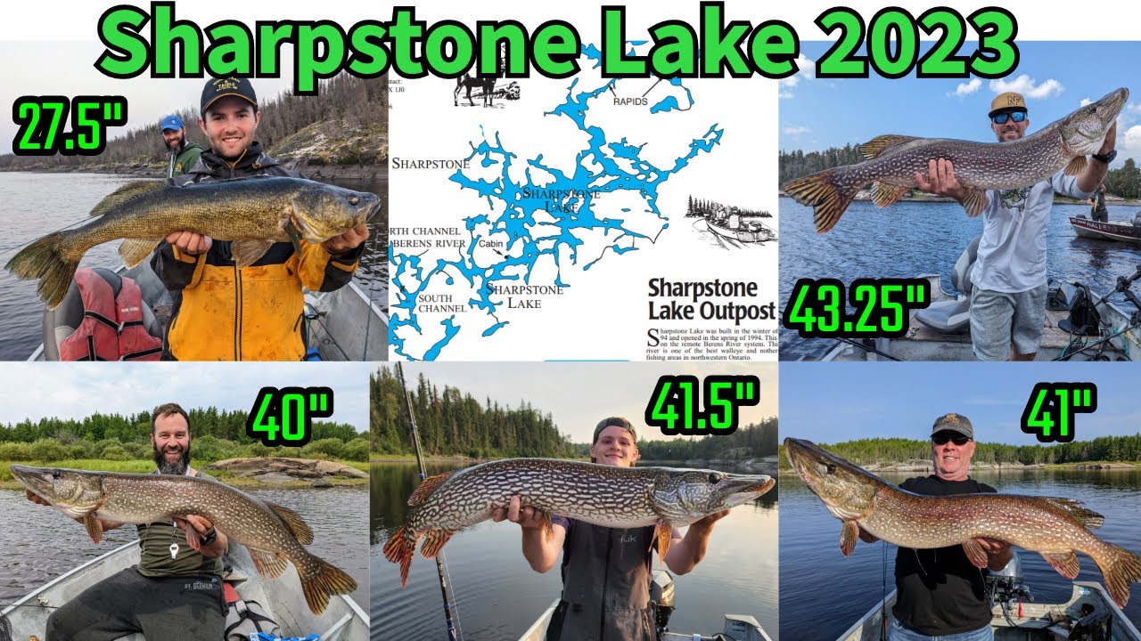 Sharpstone Lake 2023 - Canada Fly-In Fishing