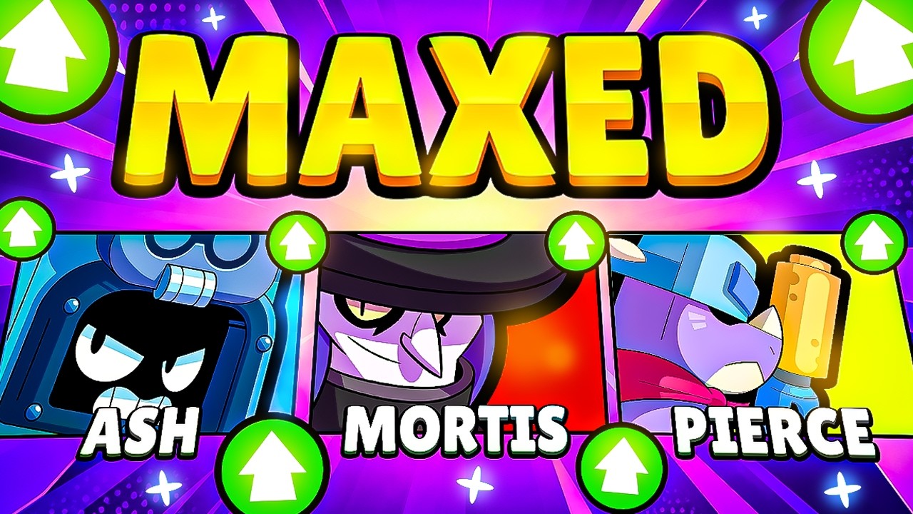 THIS IS HOW TO PLAY MORTIS PIERCE & ASH (MAXED BRAWLER)!🔥