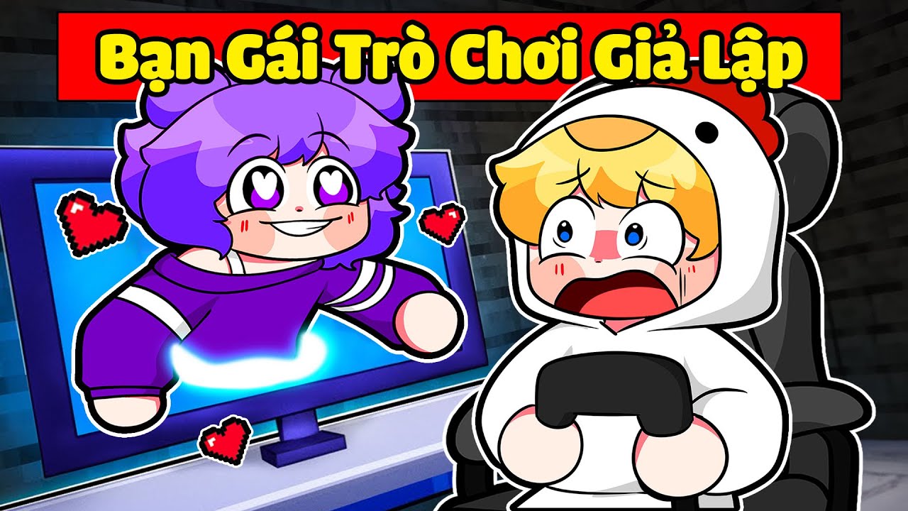 NABEE BẤT NGỜ TRỞ THÀNH BẠN GÁI TRÒ CHƠI GIẢ LẬP CỦA TÔ GÀ TRONG MINECRAFT 🎮👧