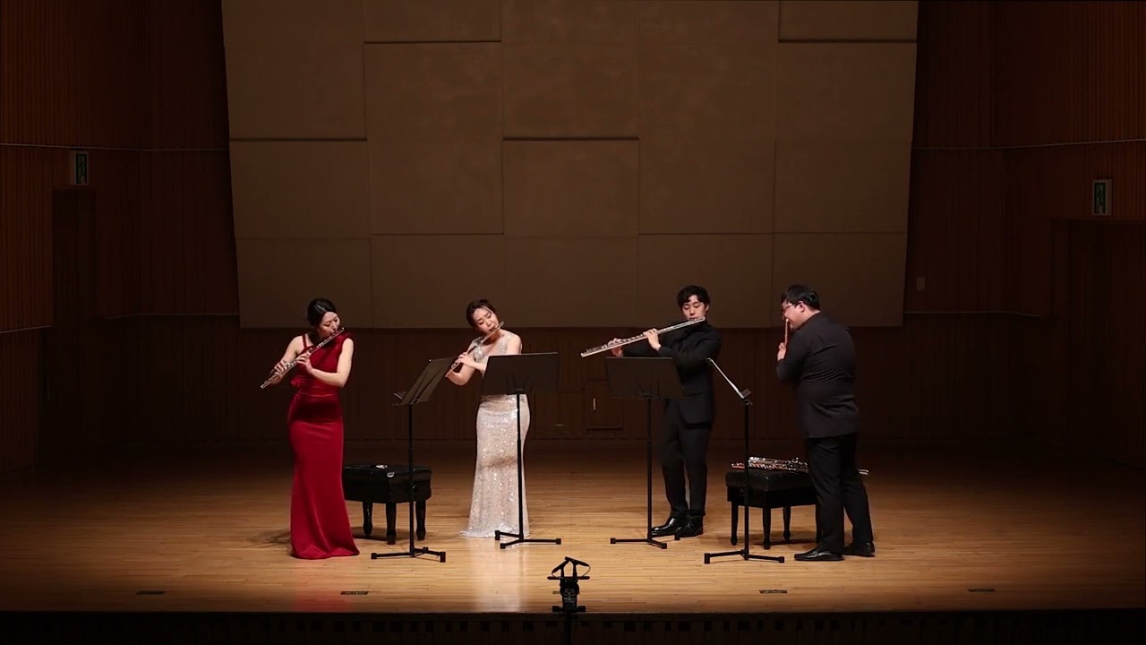 Satoshi Yagisawa – Cocktail Paradise ! for flute Quartet