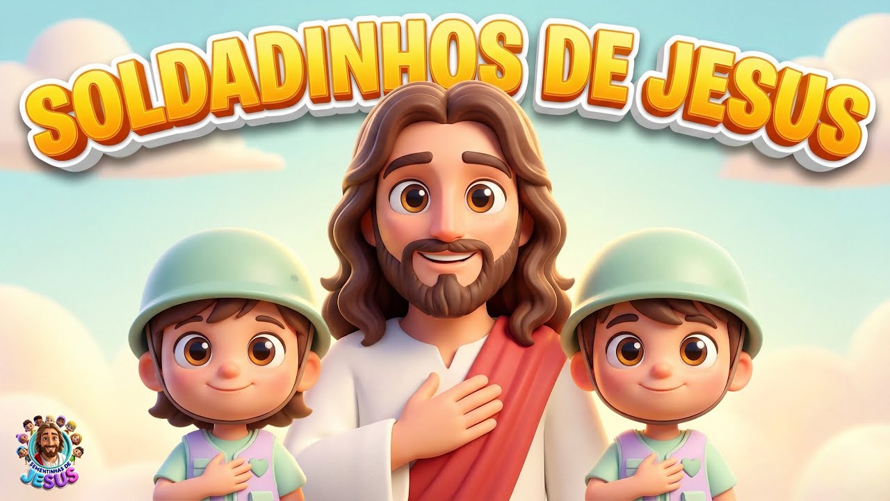 Soldadinhos de Jesus | Música Infantil Gospel Animada 