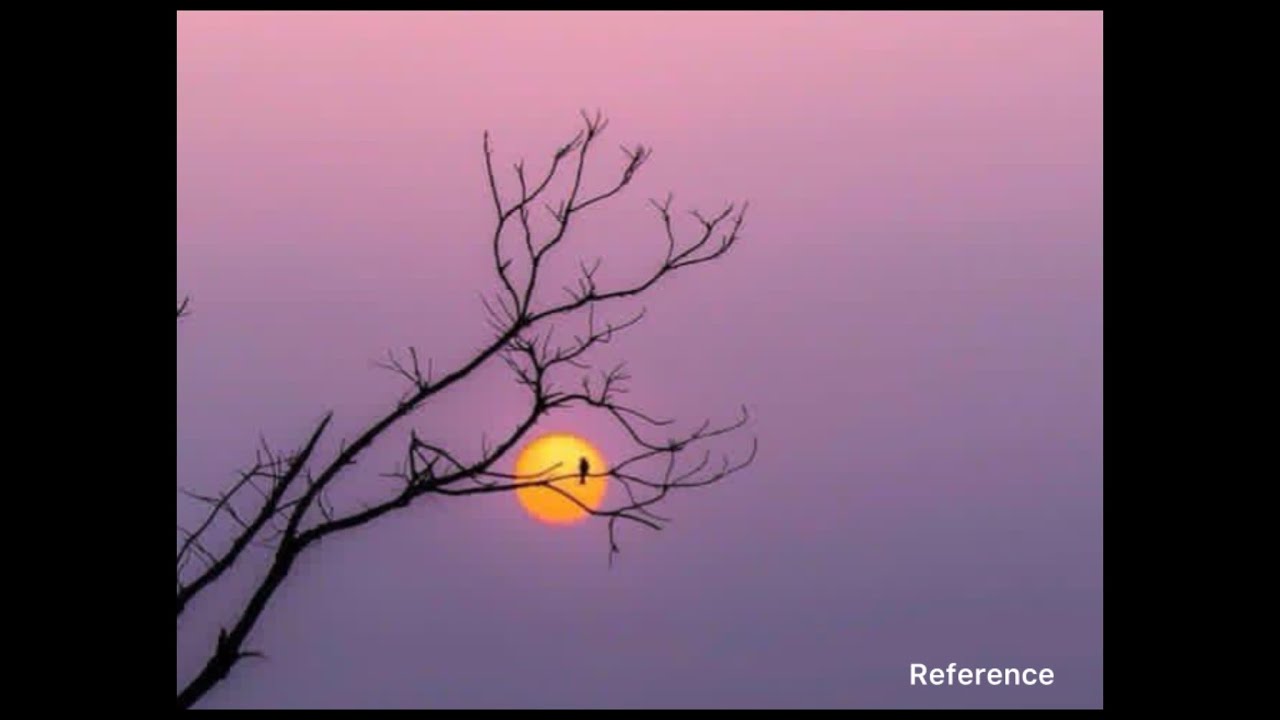 Watercolor Atmospheric Sunset for Beginners 