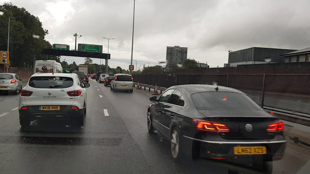 A10 Great Cambridge Road to Bow flyover (LT65 VYS) 011019