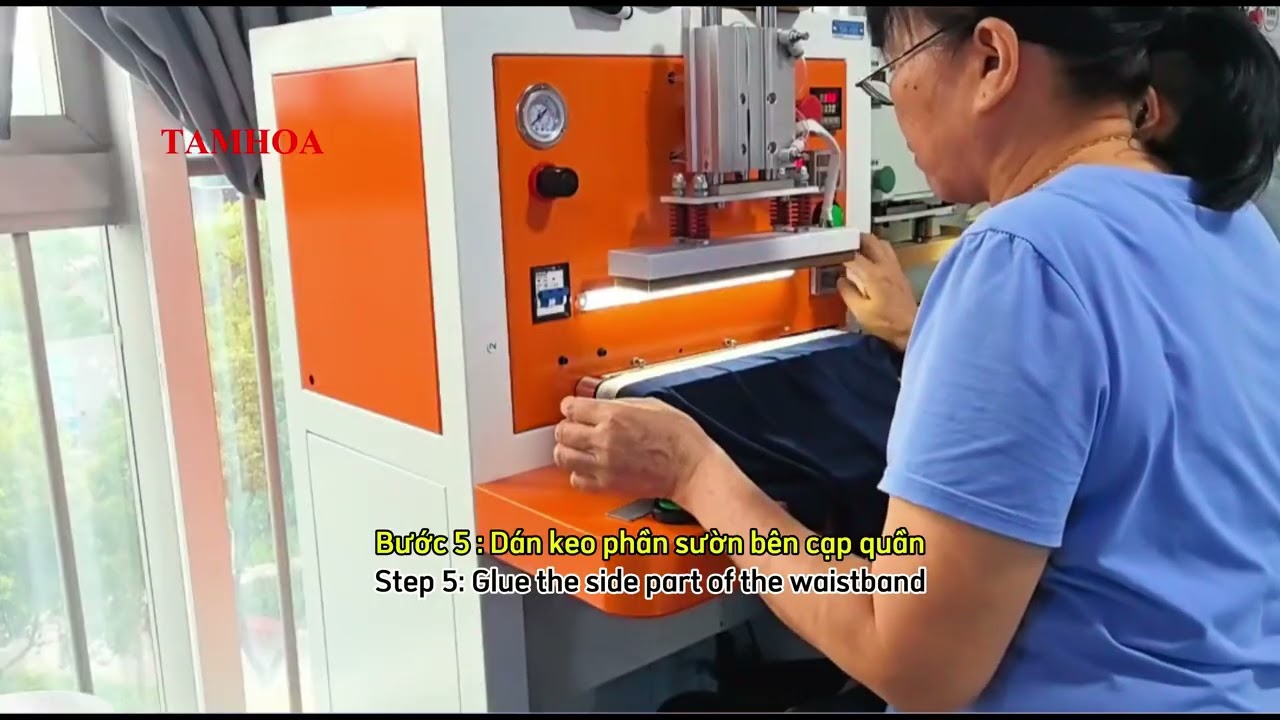Quy trình sản xuất quần lót nam seamless | TAMHOA