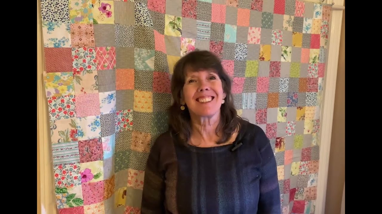 FOUR PATCH - FOUR WAYS! - make a simple quilt using your scrappy 4 patches