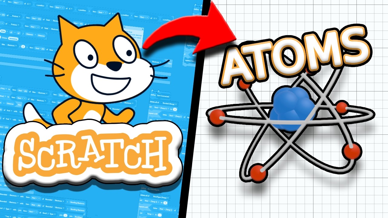 Simulating ATOMS in SCRATCH!!!