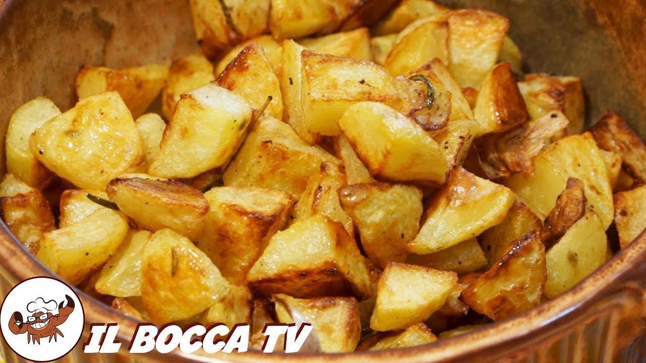 390 - Patate al forno...quando serve un gran contorno !🖖 (patate arrosto con aglio e rosmarino)