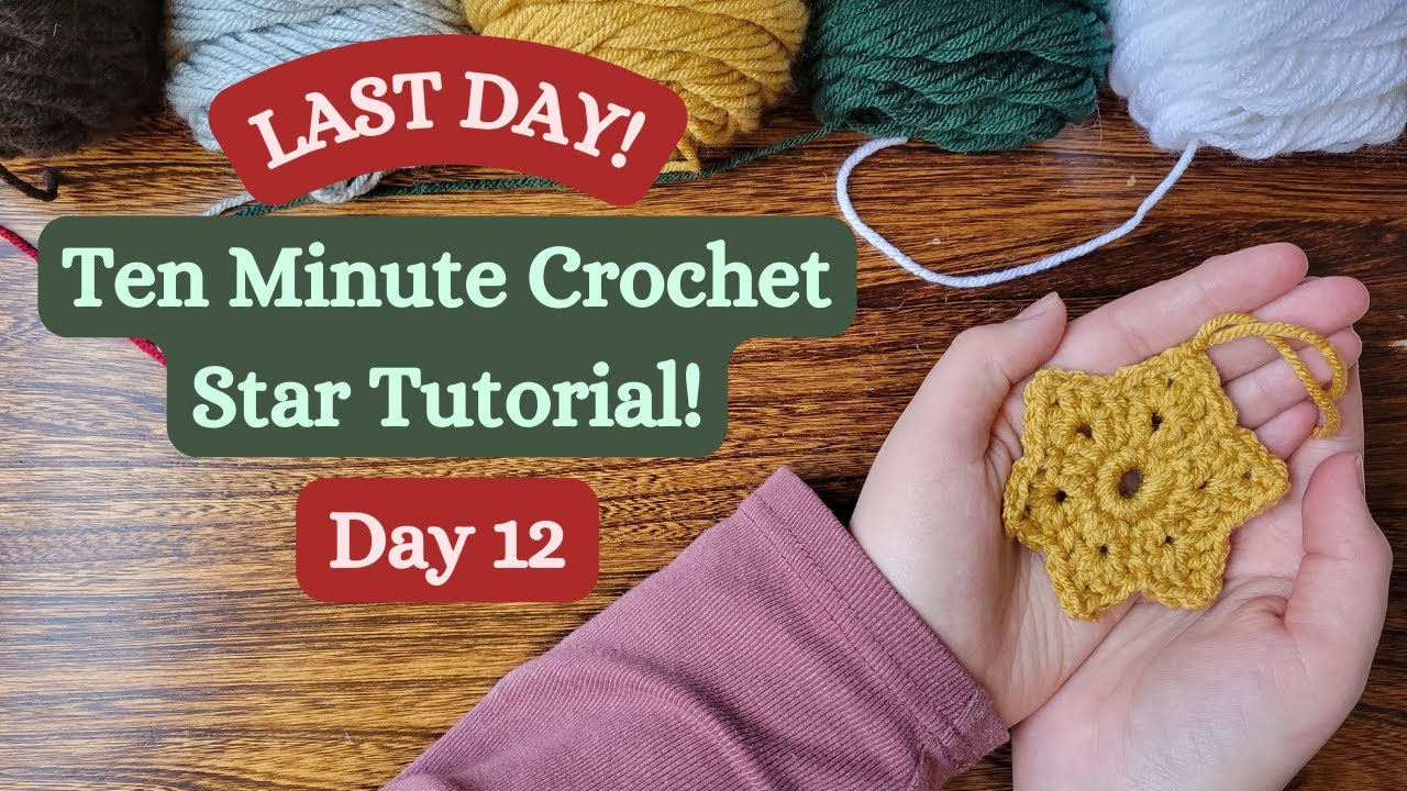 12 Days of Crochet Christmas Ornaments! | Day 12