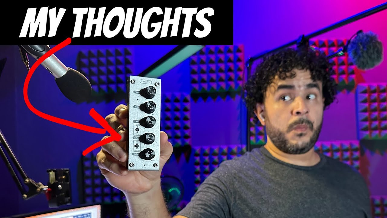 An amplifier with EQ for your high impedance headphones | Syba Sonic Tritone Amp