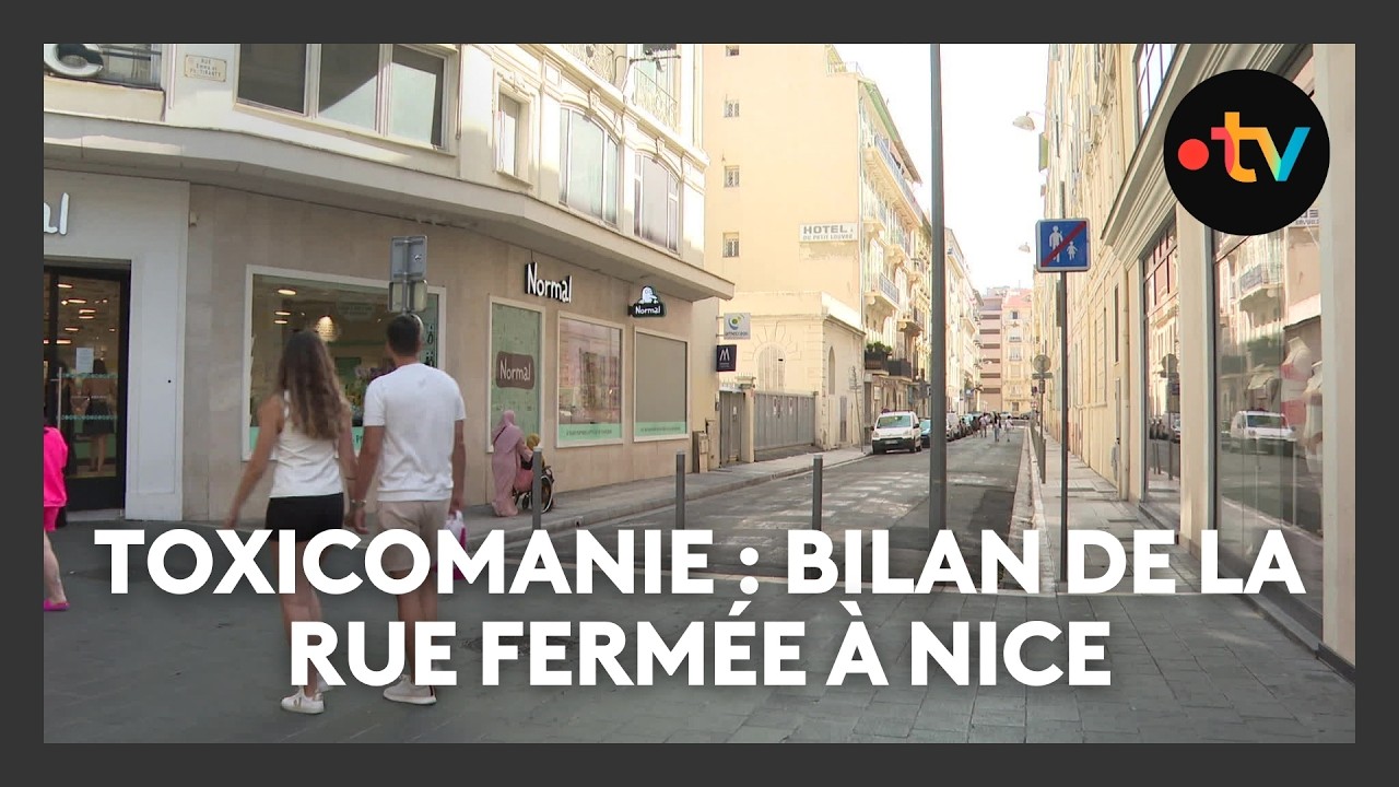 Nice : rue du centre-ville ferm&eacute;e une semaine, le bilan de l'op&eacute;ration anti-toxicomanes