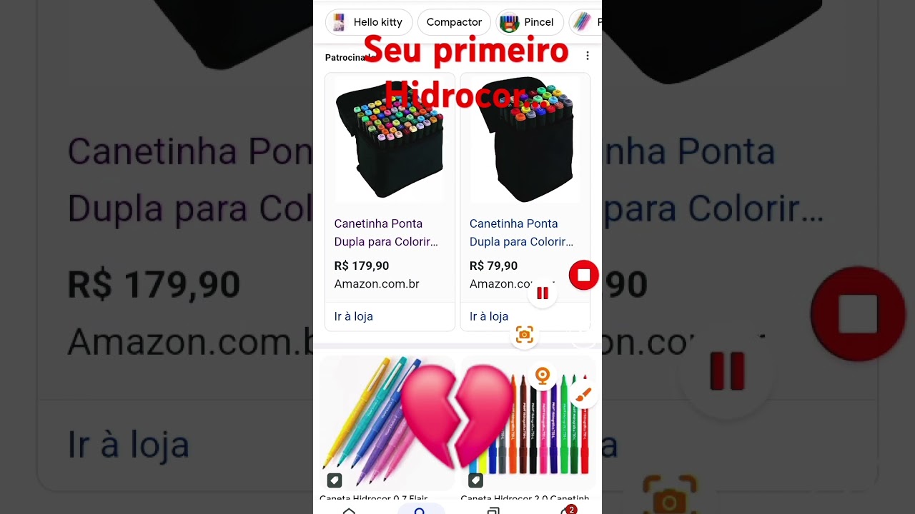seu primeiro.....qual foi? 