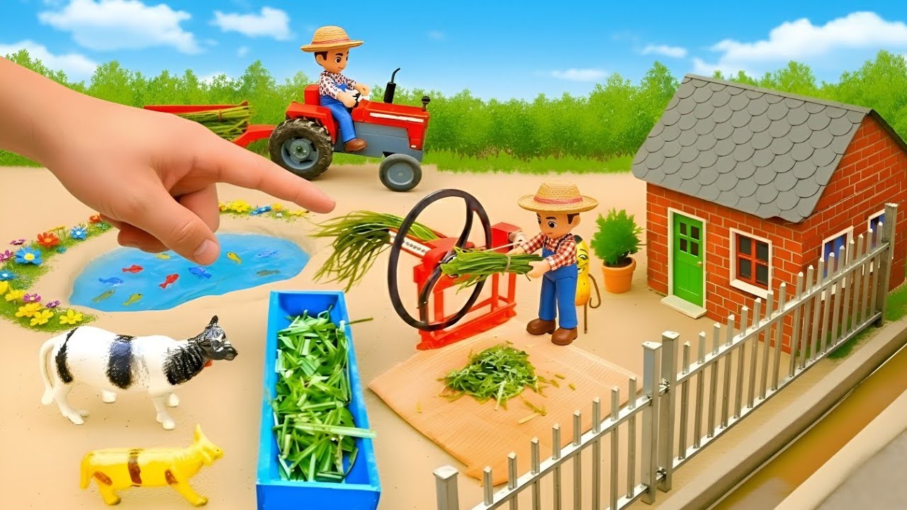 Top the most creative Diy tractor 🚜 videos of Chaff Cutter | science project ‎⁨@GMMinicreator⁩  