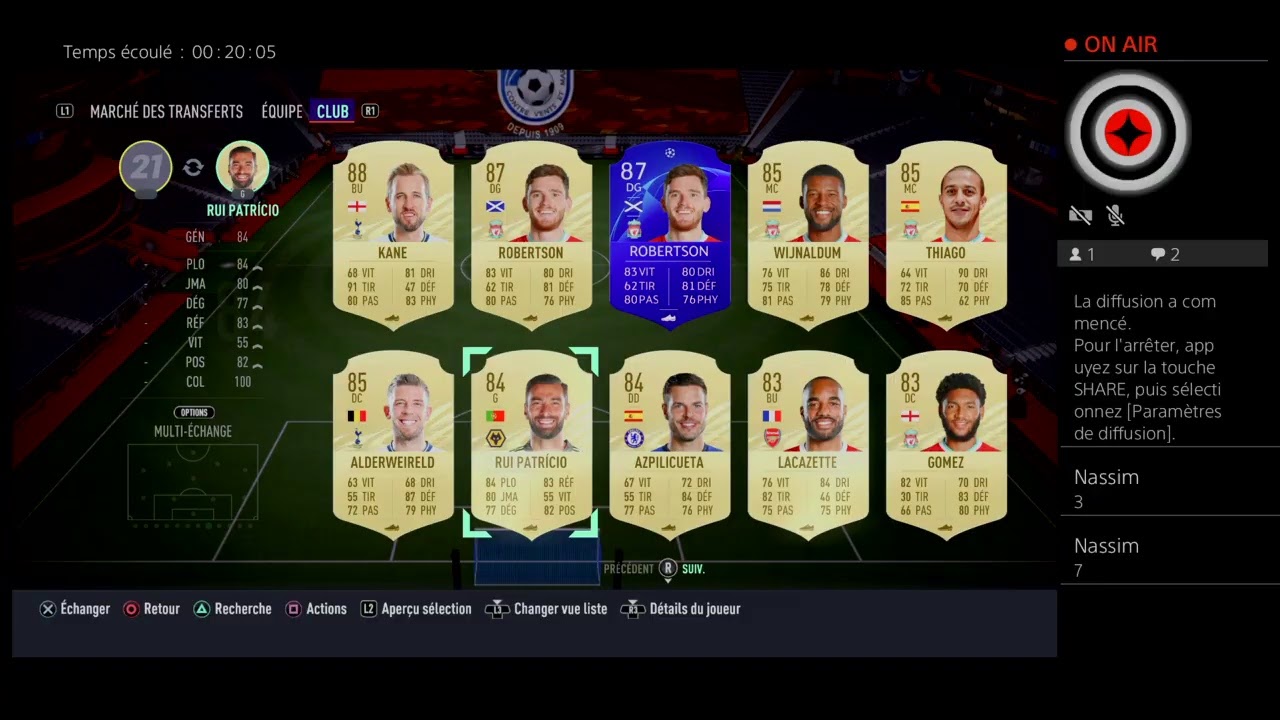Pack renfort PL road to TOTY