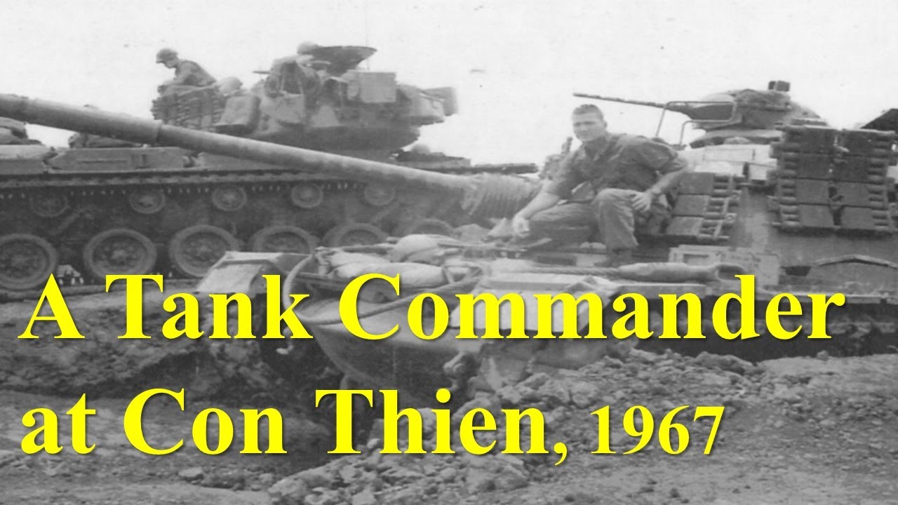 A Marine Tank Commander at Con Thien, South Vietnam, 1967