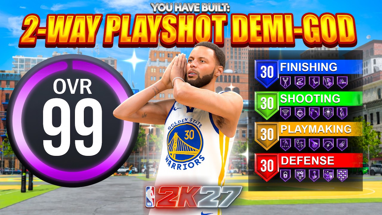 ЛУЧШИЕ НЕОСТАНОВИМЫЕ БИЛДЫ РАЗЫГРЫВАЮЩИХ В NBA 2K27 (СЕЗОН 1)