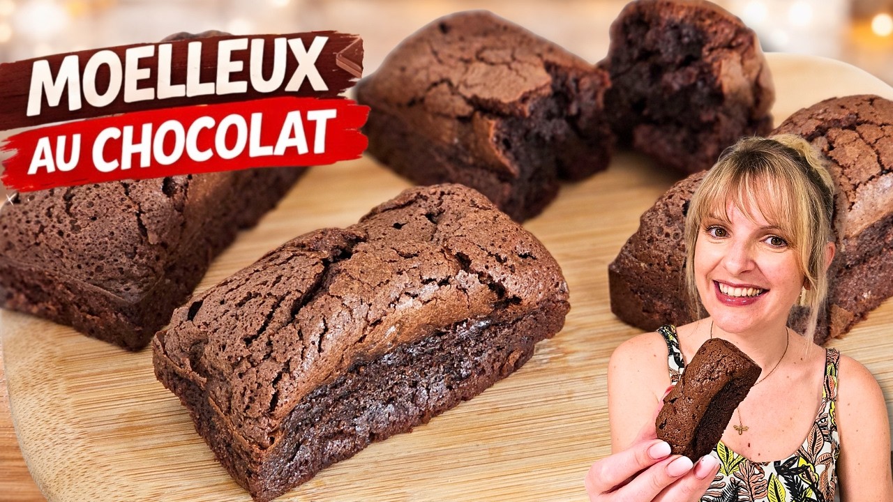 Mini cakes au chocolat ultra fondants - Impossible de résister 🤭