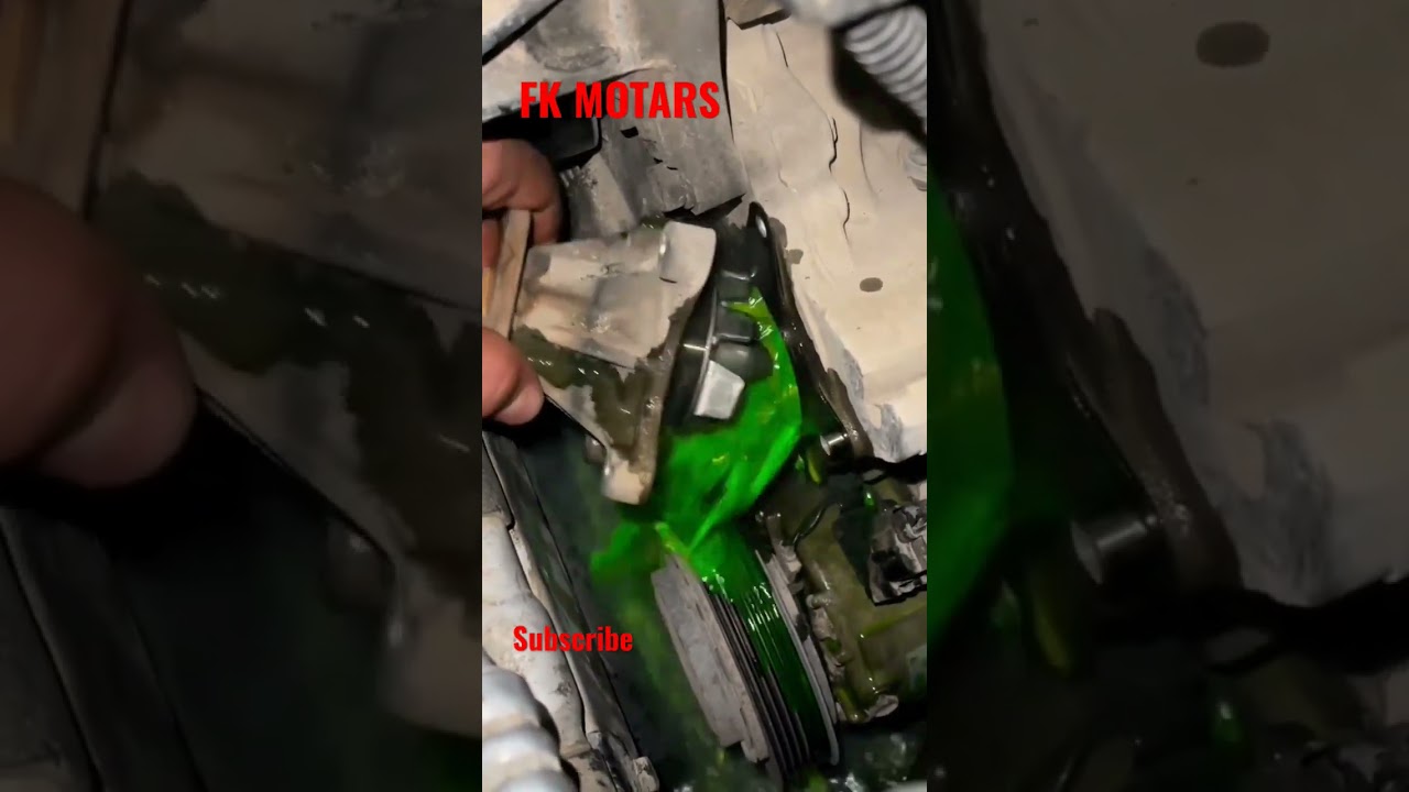 water pump replace #automobile #car #YouTube
