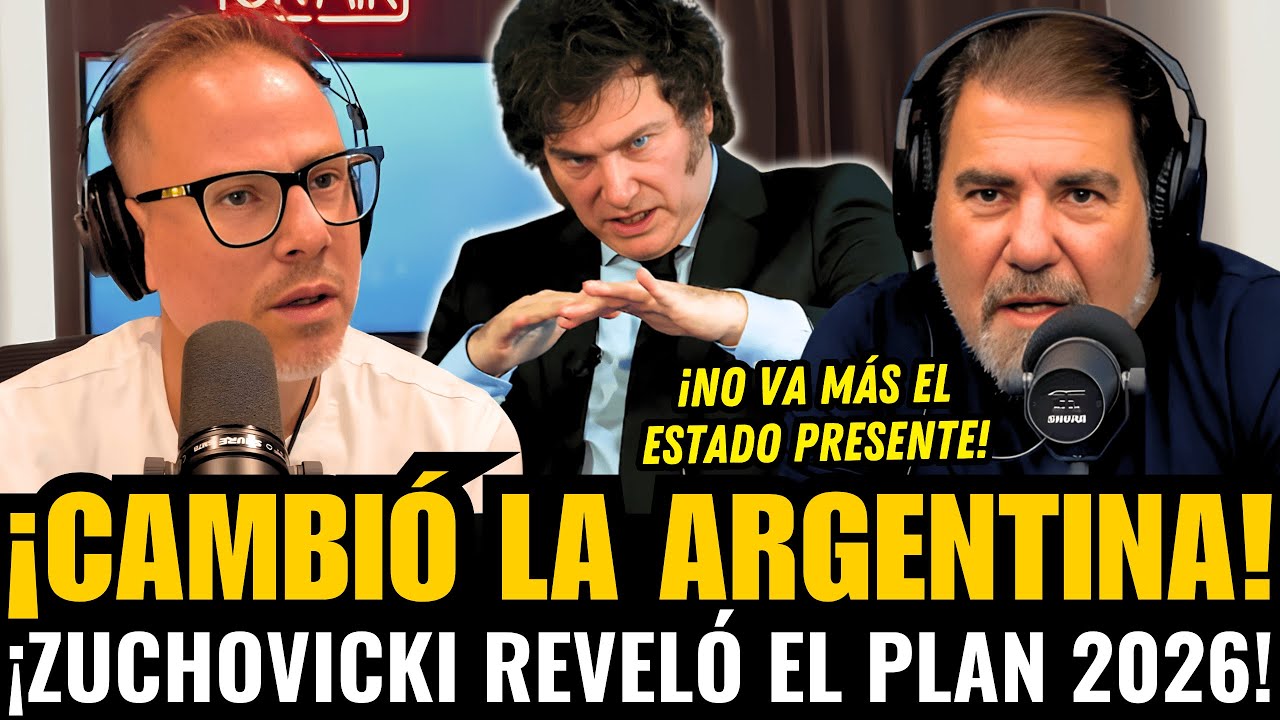 ¡ZUCHOVICKI REVELÓ el NUEVO PLAN ECONÓMICO de MILEI 2026!