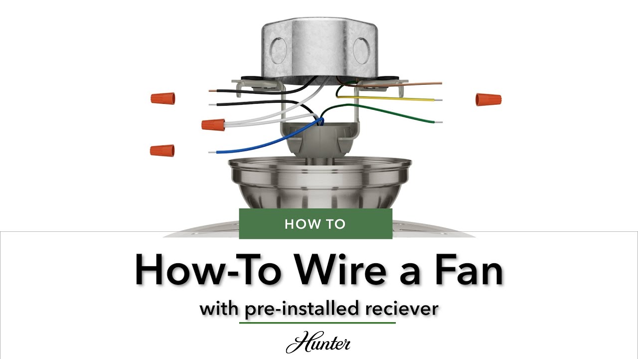 How to Wire a Ceiling Fan