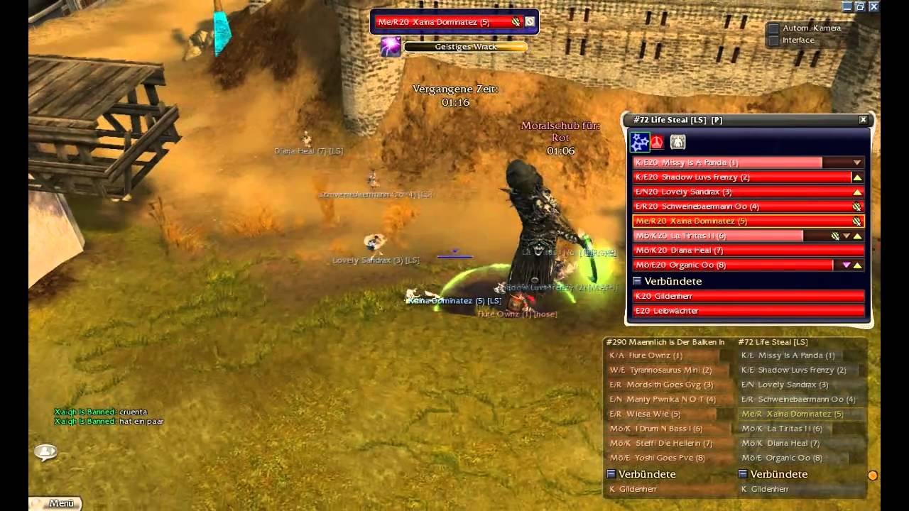 Guild Wars - [LS] GvG - Dhuum Bans Xaina