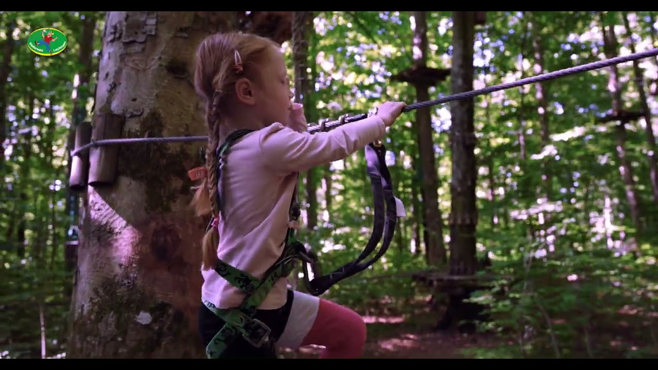 Bambini Einweisung kletterwald Laichingen