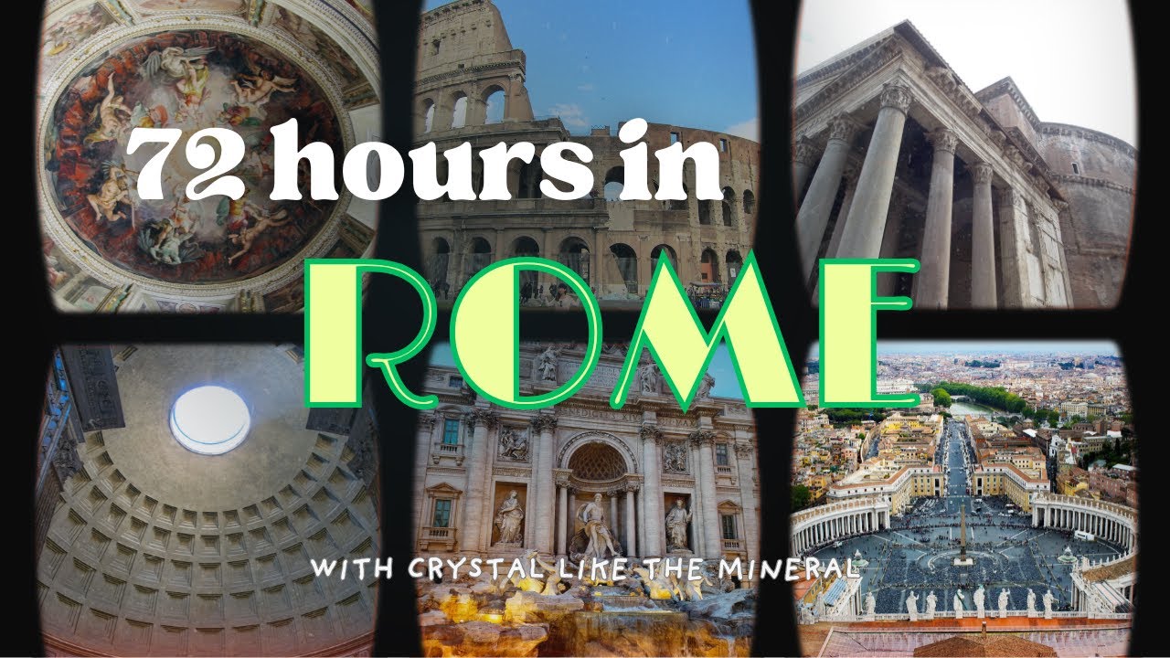 72 Hours in Rome | Travel Itinerary, Colosseum, Appian Way, Pasta Making & Must-See Highlights