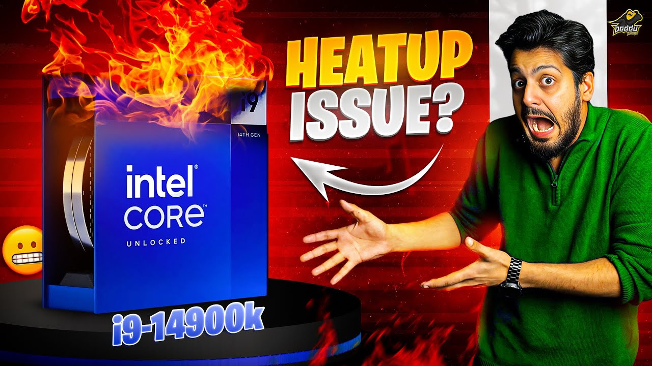 HOW TO CONTROL intel i9 14900k HEATUP ISSUE?