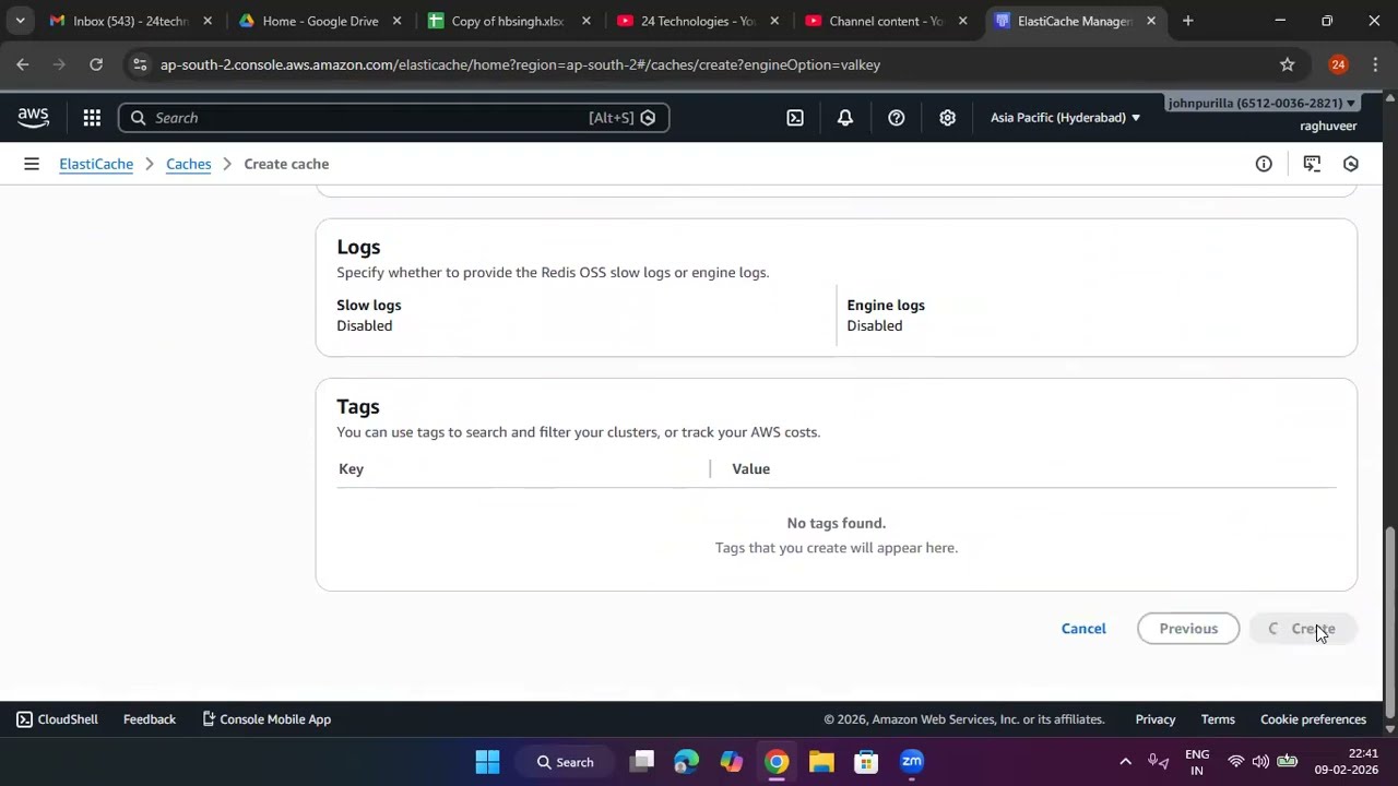 CLOUD | AWS | RDS ElastiCache Lab In Telugu | ✆ WhatsApp 9885573740