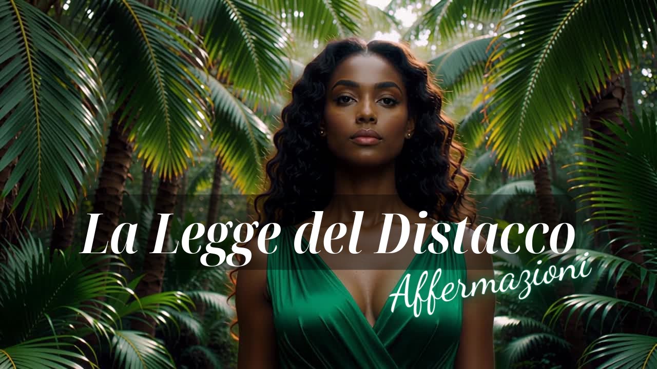 LA LEGGE DEL DISTACCO🔓Affermazioni POTENTI per persistere nel 