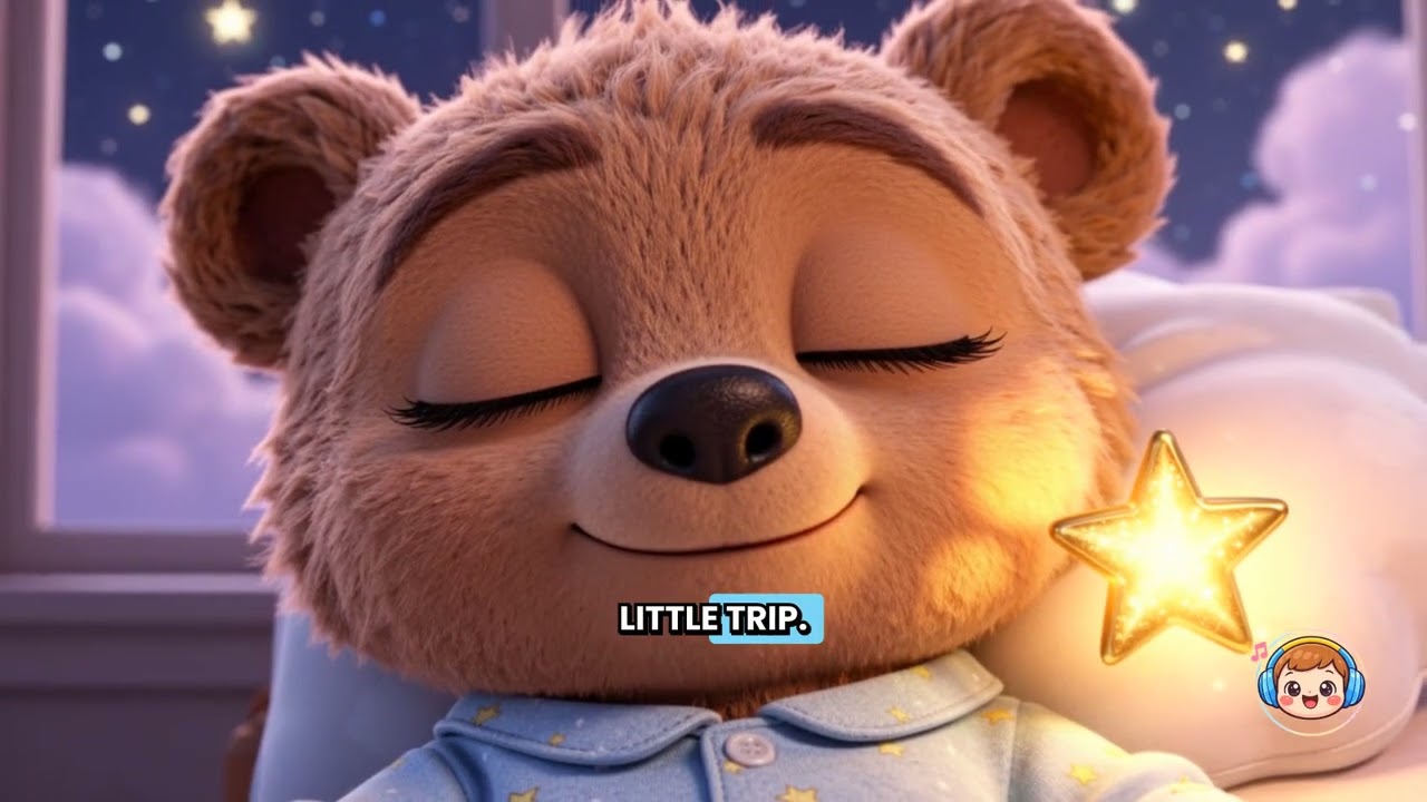 Star Train Lullaby #3 ☁️🚂 | Cloud Station Lullaby | Calm Sleep Song