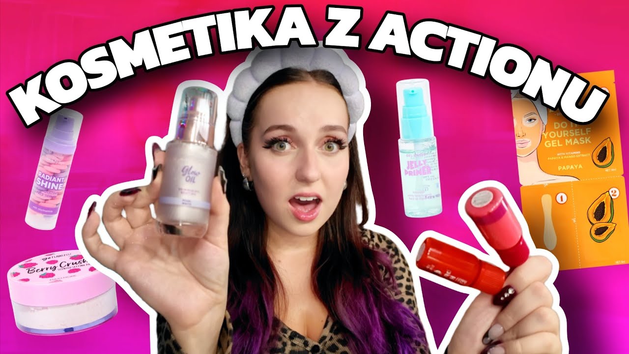 ZKOUŠÍM SKINCARE A MAKEUP Z ACTIONU / NEJHORŠÍ PRODUKTY?!