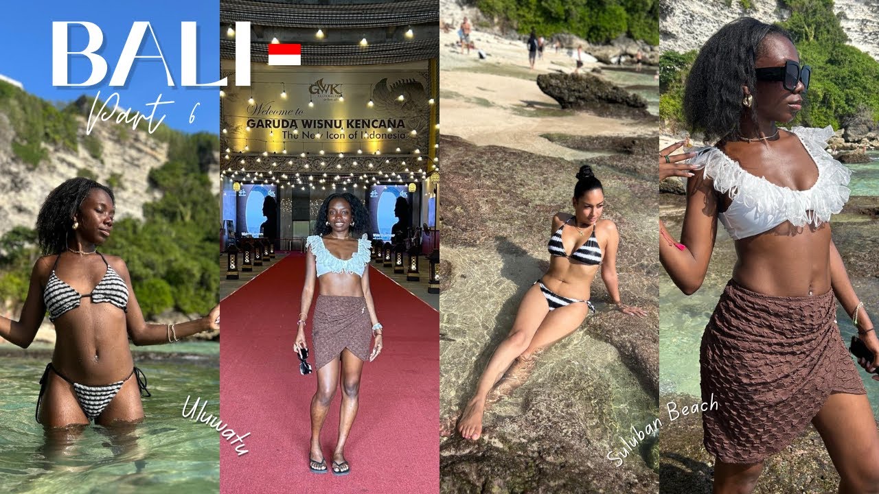 BALI Part 6 | Suluban & Kuta Beach, Kuta Market + GWK Cultural Park 🌴