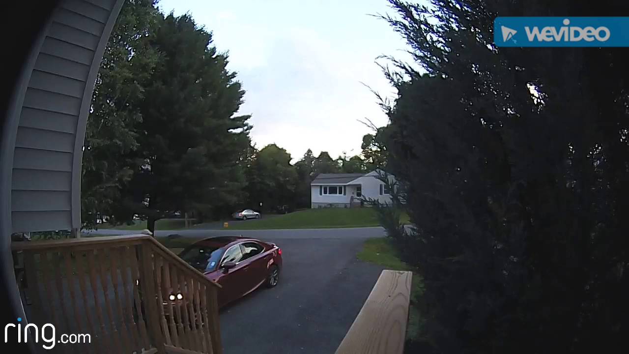 ghost caught on Ring Doorbell