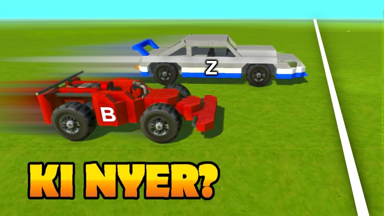 Ki Épít Gyorsabb Autót? | Scrap Mechanic Balukával