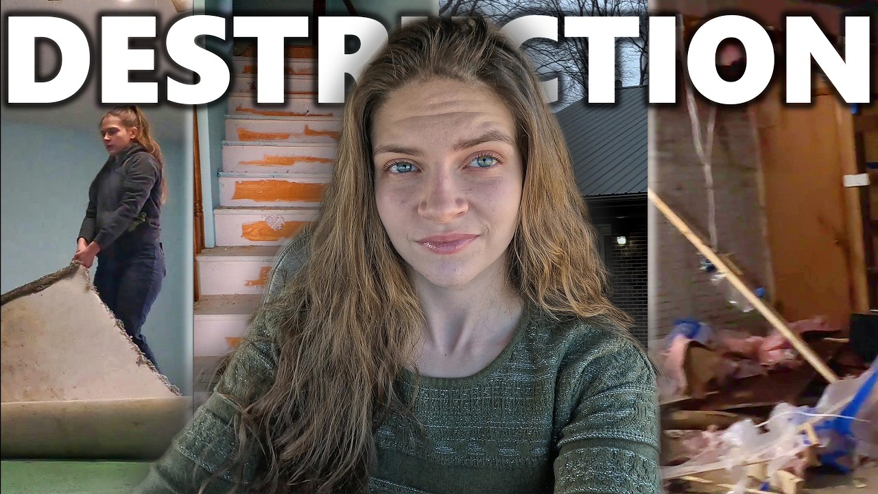 Struggles of Owning a Rental House: Drug Room, Urine, and Bugs oh my | Remodeling A House Episode 1