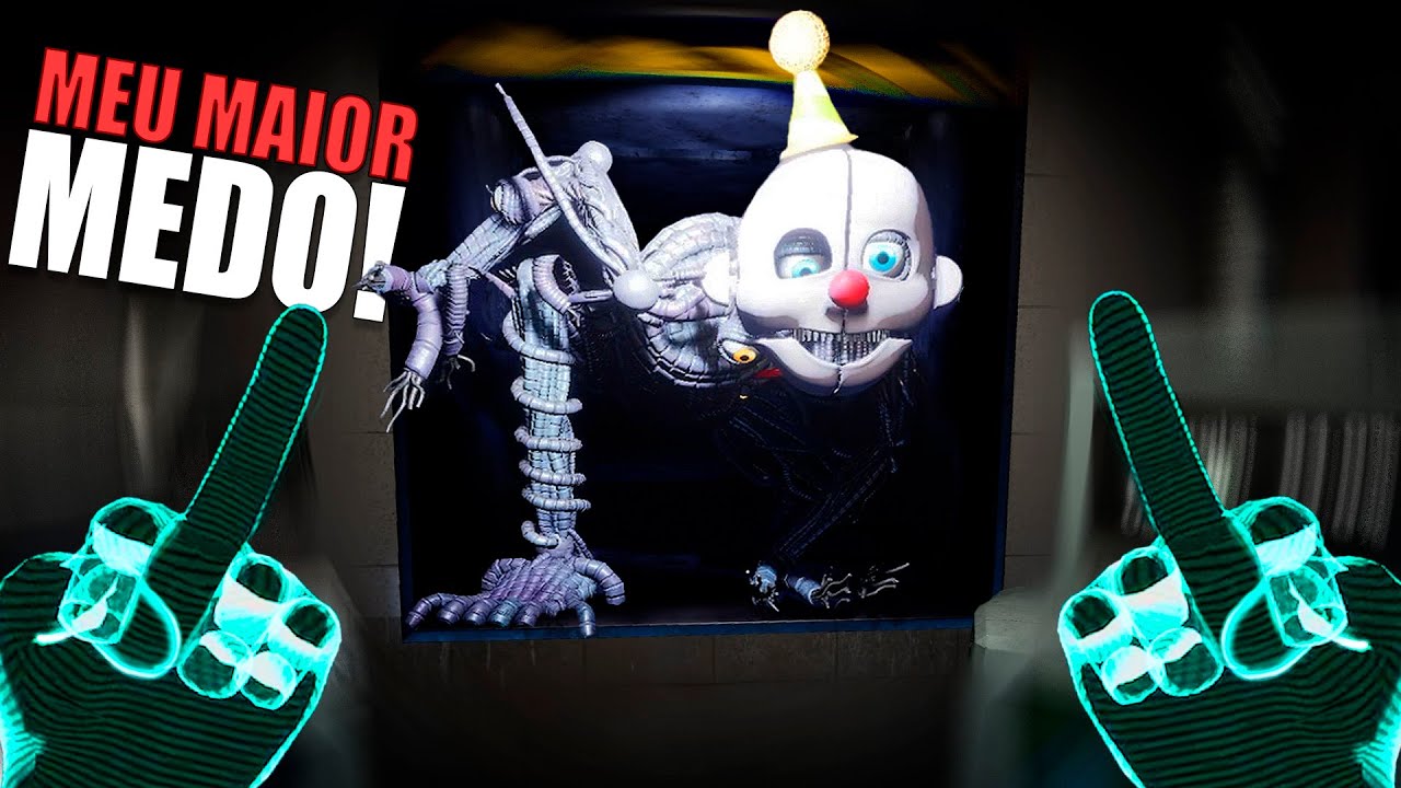Perdi o Medo do Ennard do Five Nights at Freddy's Help Wanted 2 Vr Sister Location