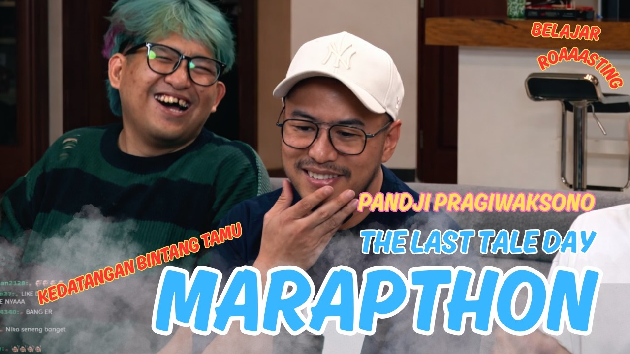 KEDATANGAN PANDJI PRAGIWAKSONO KE MARAPTHON | BELAJAR ROAAASTING #marapthon #marapthon3 #marapthon2